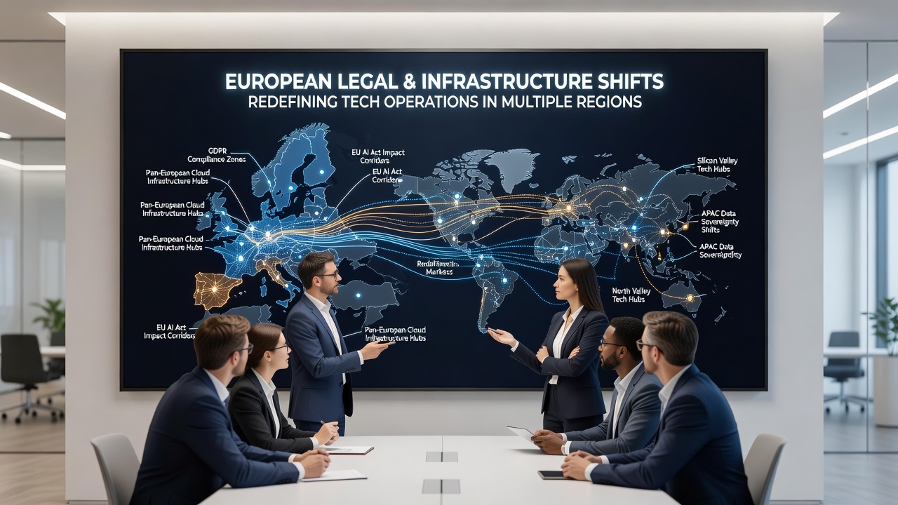 Infrastructure projects and regulatory compliance in European tech sector